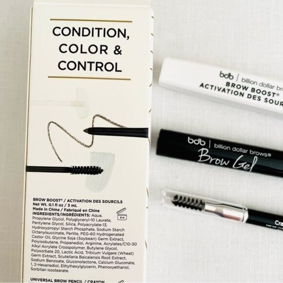 Billion Dollar Brows Condition Color and Control Brow Kit: Brow Boost Universal - Picture 3 of 11